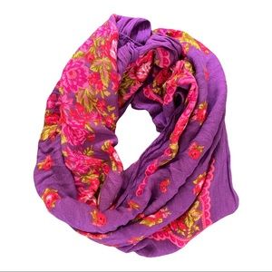 Floral Square Scarf
